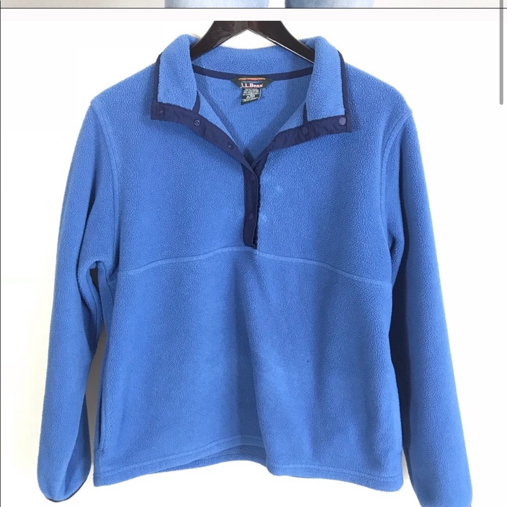 Vintage LL Bean Snap Pullover